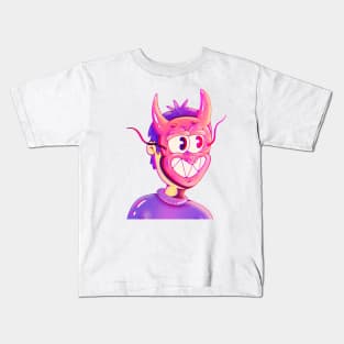 Devil mask Kids T-Shirt